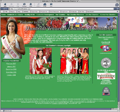 West Tennessee Strawberry Festival website